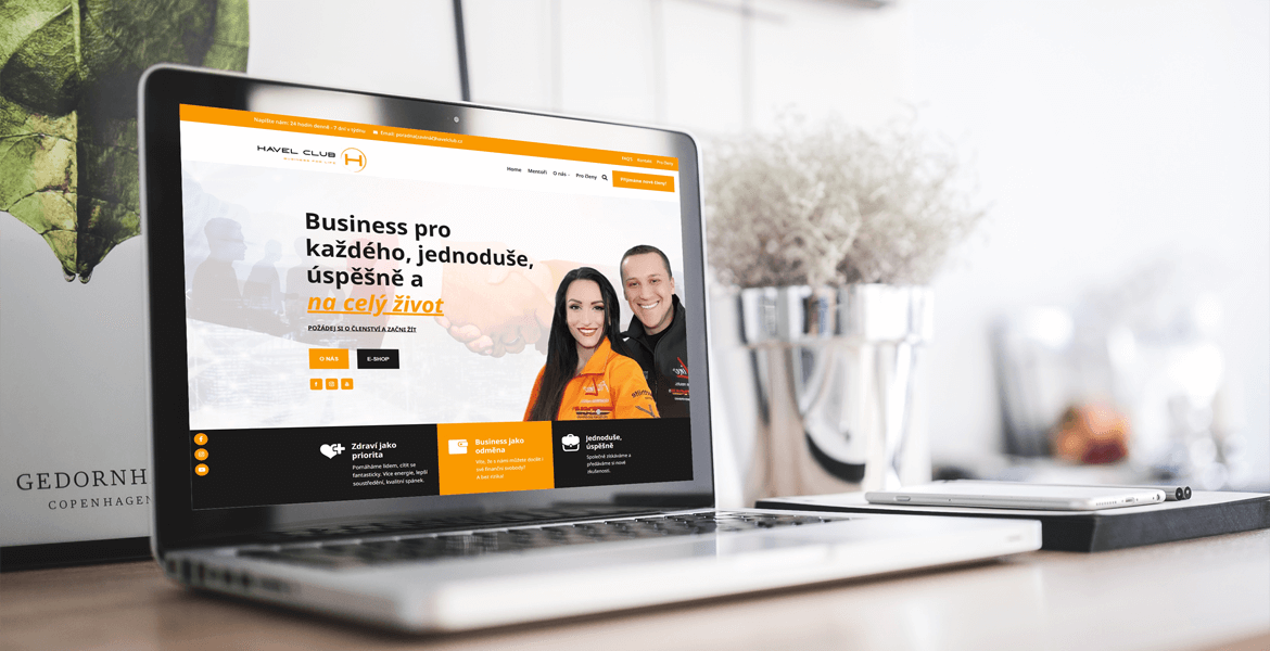 Firemní web a intranet HavelClub.cz
